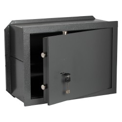 CASSAFORTE CON CHIAVE '82010' cm 42 x 30 x 25 - 2+2 catenacci (PZ 1)