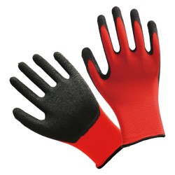 GUANTI POLIESTERE/LATTICE 13G Tg. 8 (M) (CP 12)