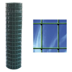 RETE ELETTROSALDATA PLASTIFICATA 75 x 50 - Filo Ã˜ 1.8/2.2 - H. cm 150 x mt. 25 (RT 1)