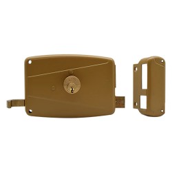 SERRATURA PORTONCINO '310/A' E60 DX - scat. mm 120x90 (PZ 1)