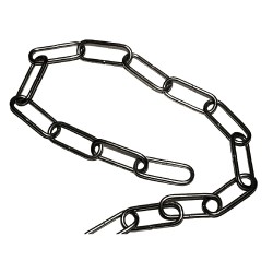 CATENA ORNAMENTALE TONDA 15 mt - bronzata (CF 1)