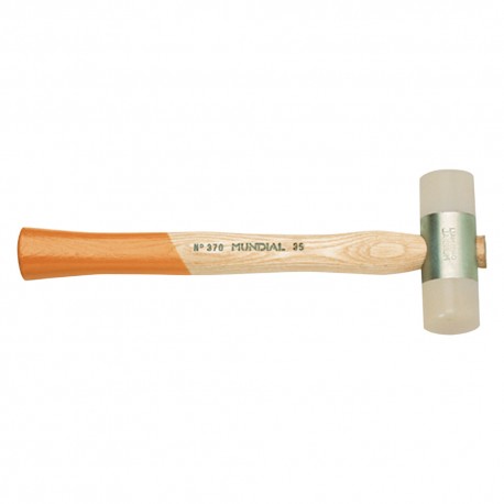 MAZZUOLA TESTE IN POLIURETANO Ã¸ mm 35 lungh. tot. mm 310 (PZ 1)