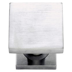 POMOLO QUADRO ASTI cromo satinato (PZ 1)