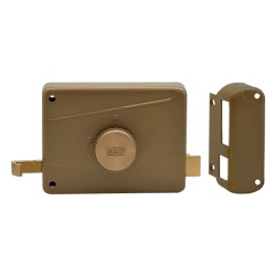 SERRATURA PORTONCINO DA APPLICARE '330/B' E50 DX - scat. mm 100x85 (PZ 1)