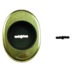 MOSTRINA CONCAVA ART.95344 prof. mm 10 - fin. bronzata (PZ 1)