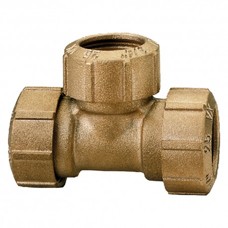 RACCORDO DI ACCOPPIAMENTO A "T" Ã¸ 25 (PZ 1)