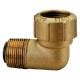 RACCORDO A "L" MASCHIO Ã¸ 25 x 3/4 (PZ 4)