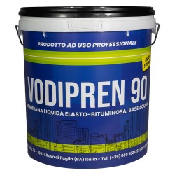 GUAINA BITUMINOSA LIQUIDA 'VODIPREN 90' kg. 18 - nera (PZ 1)