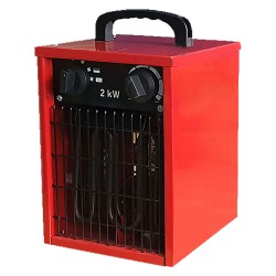 GENERATORE ARIA CALDA ELETTRICO MONOFASE 'UNK-E / A' '30A' - 3,3 KW / port.aria 520 m3/h (PZ 1)