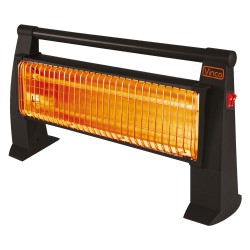 STUFA AL QUARZO DA PAVIMENTO '70149' colore nero (PZ 1)