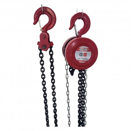 PARANCO MANUALE A CATENA portata 1 tonnellata (PZ 1)