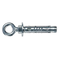 TASSELLO ACCIAIO CON OCCHIOLO 'TA M-O' TA M12O Ã˜ 18 x 86 mm - M12 x 96 (PZ 15)