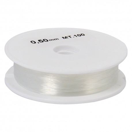 FILO NYLON Ã¸ mm 0,5 x 100 mt. (PZ 10)