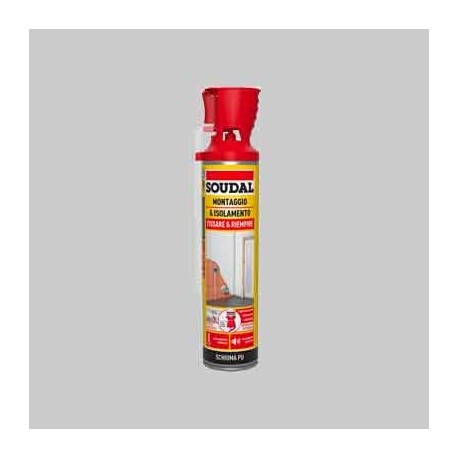 SCHIUMA POLIURETANICA UNIVERSALE CON APPLICATORE SOUDAL