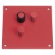PIASTRA PIEGAFERRO cm 25 x 20 Ã¸ mm 22 (PZ 1)