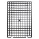 GRIGLIA PER VASCHETTA LAVAGGIO PIASTRELLISTI cm 35 x 23 (PZ 1)