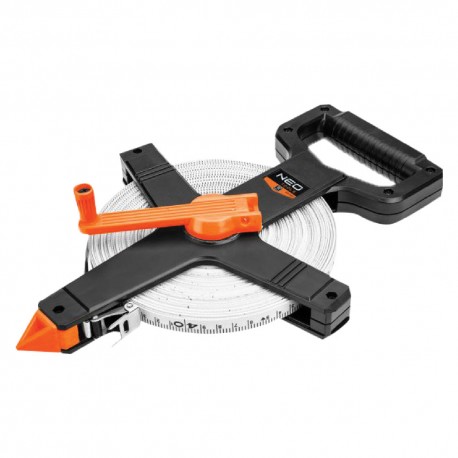 ROTELLA METRICA CON IMPUGNATURA mt 50 nastro fibra (PZ 1)