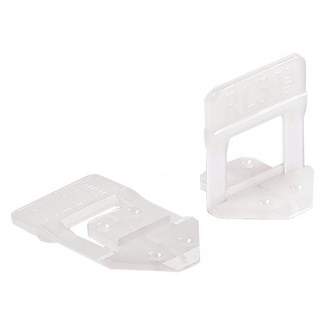 BASE LIVELLANTE CON FERITOIA PER CUNEO H. mm 12 - fuga 1,0 mm - cf. 300 pz (CF 1)
