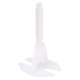 BASE LIVELLANTE A VITE PER GHIERA piastrelle spess. 3/15 mm - 300pz (CF 1)