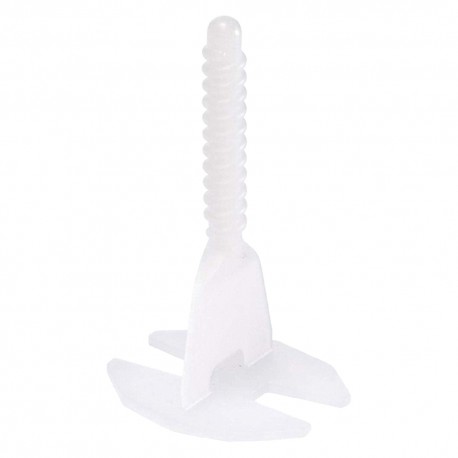 BASE LIVELLANTE A VITE PER GHIERA piastrelle spess. 3/15 mm - 300pz (CF 1)