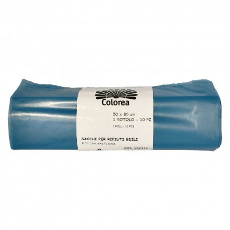 SACCO PER MACERIE cm. 50x80 azzurri - cf.10 pezzi (CF 1)