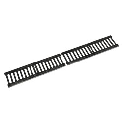 GRIGLIA GHISA PER CANALETTA 'TOP' C250 - cm 50 x 19,7 x H. 2,5 (PZ 1)
