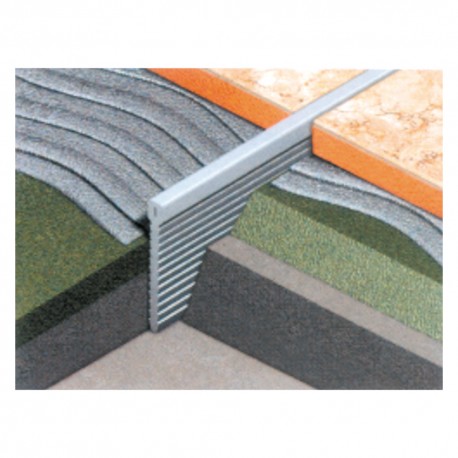 GIUNTO DI DILATAZIONE PER PAVIMENTI mm 5 x 26 cm 200 (PZ 25)