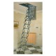 SCALA A PANTOGRAFO A SOFFITTO cm 70x100x H.mt 3 - 11 gr. (PZ 1)