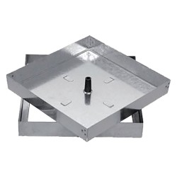 SIGILLO PORTAPAVIMENTO 'LEGGERO' cm 53 x 53 - luce cm 49 x 49 (PZ 1)