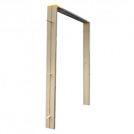 FALSO TELAIO IN RESINA PER PORTE INTERNE 'PRATIKO' regolazione 80  100 sp. 10,5 cm (PZ 1)