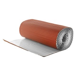 BANDA AUTOADESIVA IN ALLUMINIO 'FLASHING BAND' h. 300 mm x 2,5 mt - colore terracotta (RAL8004) (PZ 1)
