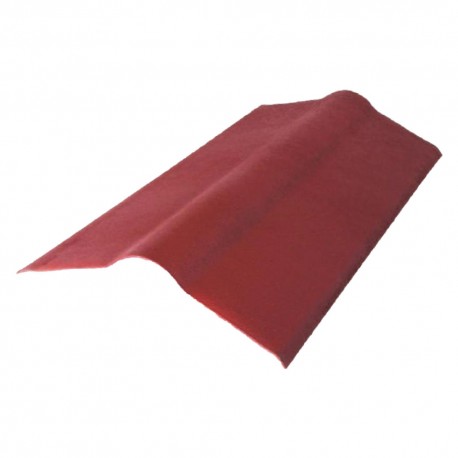COLMO PER LASTRA 'ONDULINE' cm 100 x 50 - colore rosso (PZ 1)