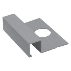 PROFILO JOLLY PER PIASTRELLE BORDI QUADRI mm 10 H.cm 250 satinato (PZ 5)