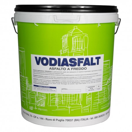 ASFALTO A FREDDO 'VODIASFALT' kg. 1 (PZ 4)