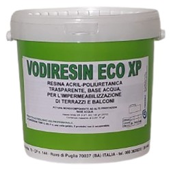 RESINA ACRILPOLIURETANICA FILMANTE 'VODIRESIN ECO' lt. 1 - trasparente (PZ 4)
