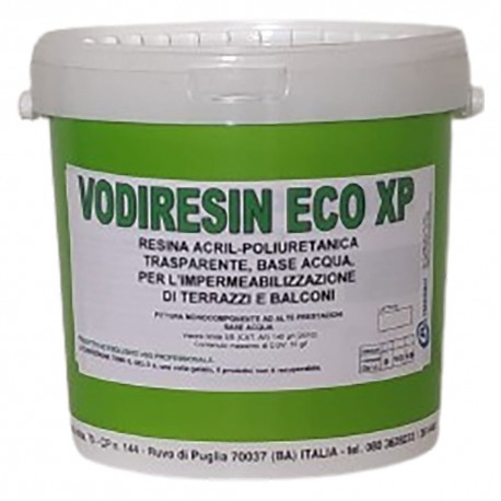 RESINA ACRILPOLIURETANICA FILMANTE 'VODIRESIN ECO' lt. 1 - trasparente (PZ 4)