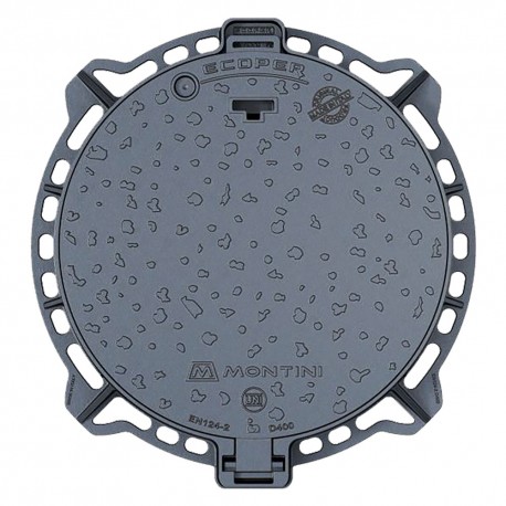 CHIUSINO IN GHISA CLASSE D400 ECOPER T - 85 - botola 65 cm / Kg 51 (PZ 1)