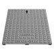 CHIUSINO IN GHISA B125 20 x 20 - Kg 2,3 (PZ 1)
