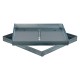 SIGILLO PORTAPAVIMENTO 'LEGGERO' cm 23 x 23 - luce cm 19 x 19 (PZ 5)