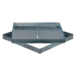 SIGILLO PORTAPAVIMENTO 'LEGGERO' cm 23 x 23 - luce cm 19 x 19 (PZ 5)