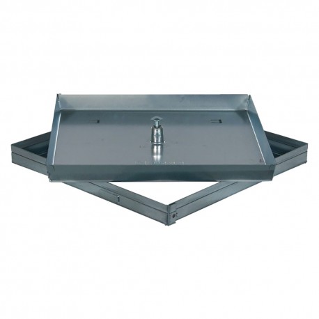 SIGILLO PORTAPAVIMENTO 'LEGGERO' cm 23 x 23 - luce cm 19 x 19 (PZ 5)