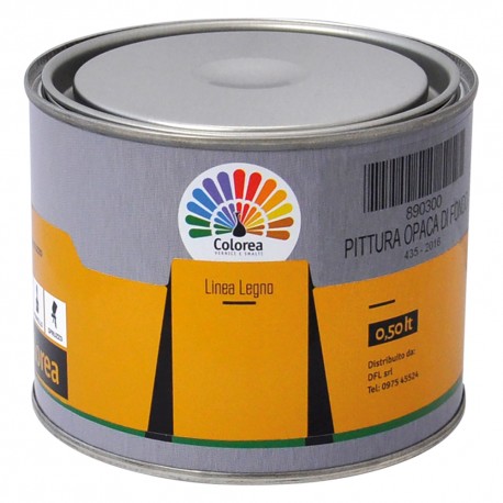 PITTURA OPACA DI FONDO 'COLOREA' Lt. 0,500 (PZ 6)