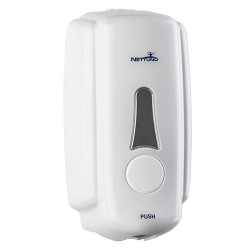 DISPENSER A MURO PER SAPONE IN SACCA 'T-SMALL' per saponi mousse - bianco (PZ 1)