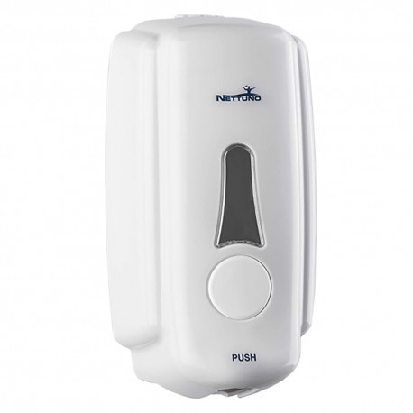 DISPENSER A MURO PER SAPONE IN SACCA 'T-SMALL' per saponi mousse - bianco (PZ 1)