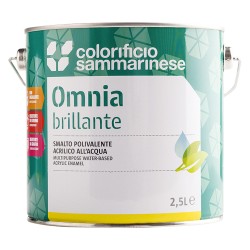 SMALTO ALL'ACQUA 'OMNIA' Lt. 0,750 Giallo brillante (PZ 6)