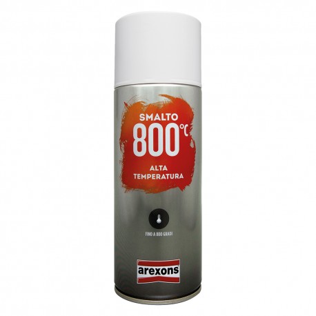 SMALTO SPRAY ALTA TEMPERATURA ml. 400 - nero opaco (PZ 6)