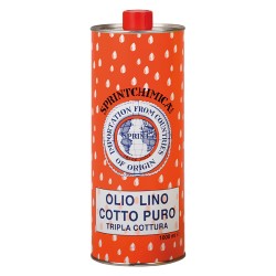 OLIO DI LINO COTTO PURO Lt. 5 (PZ 4)