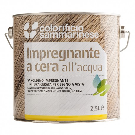 IMPREGNANTE 'SANOLEGNO' Lt. 0,750 Noce Chiaro (PZ 6)