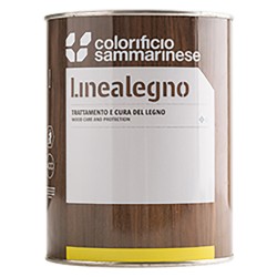 FINITURA CERATA A SOLVENTE 'SAMO-LAZUR' Lt. 0,750 Cerato Satinato Incolore (PZ 6)