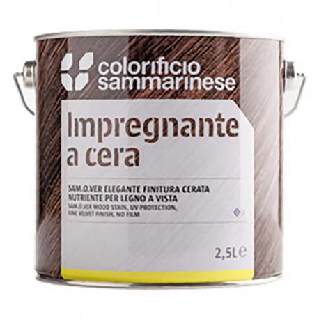 IMPREGNANTE A CERA 'SAMOLEGNO' Lt. 0,750 Trasparente Incolore (PZ 6)